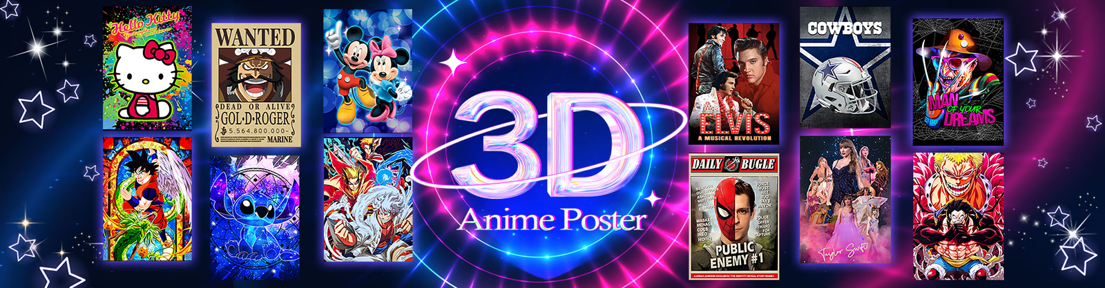 Poster 3D lenticolare