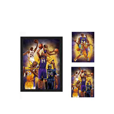 Anime Lenticulare Marvel Posters 2 Personaggi che cambiano immagini Manga 3D Flip Poster Decorazione murale