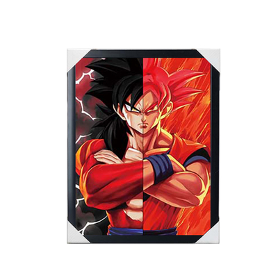 Hot Sale Anime Dragon Ball 3D Leniculare Foglio olografico Lenticolare Anime Poster 3D Picture For Wall