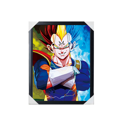 Comic giapponese Dragon Ball One Piece Demon Slayer Bleach Stampa 3D Anime Immagini appese Decorazione murale Scroll Poster