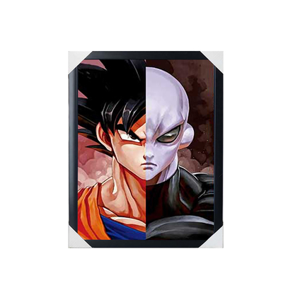 Comic giapponese Dragon Ball One Piece Demon Slayer Bleach Stampa 3D Anime Immagini appese Decorazione murale Scroll Poster