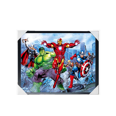 Al dettaglio Anime 3D Poster Marvel 3D Lenticular Poster Decorazione della parete 3D Stampa Cambiamento Immagine Anime Poster