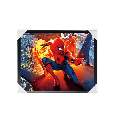 Al dettaglio Anime 3D Poster Marvel 3D Lenticular Poster Decorazione della parete 3D Stampa Cambiamento Immagine Anime Poster