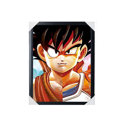 Hot Sale Anime Dragon Ball 3D Leniculare Foglio olografico Lenticolare Anime Poster 3D Picture For Wall