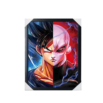 Hot Sale Anime Dragon Ball 3D Leniculare Foglio olografico Lenticolare Anime Poster 3D Picture For Wall