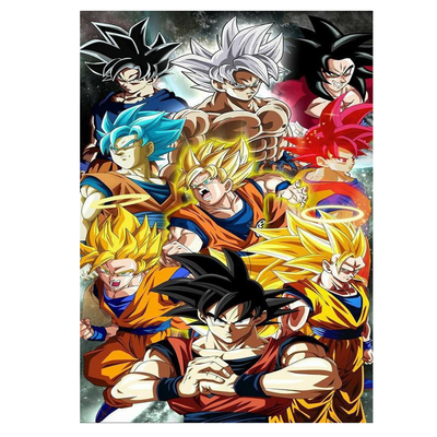 Cartellone 3D Cartoon Lenticular Flip Effect Anime Tema 75 LPI Lenticular Printing Decorazione Pittura