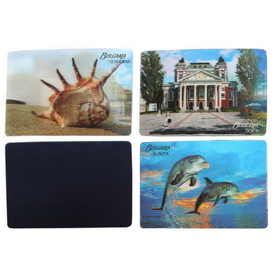 Magneti 3D per frigoriferi Magneti 3D lenticolari Magneti frigoriferi creativi Magneti magnetici 3D Magneti turistici Souvenir