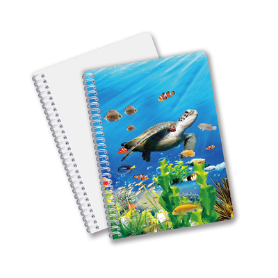 Commercio all'ingrosso notebook per la stampa 3D in forma di spirale con lenticella in formato CMYK in formato PET per lavori di ufficio