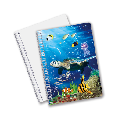 Apparecchi per la scrivania scolastica 3D pubblicità lenticolare quaderni a spirale personalizzati per bambini regalo promozionale