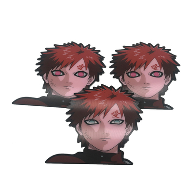 Hot Sale Auto Decals Custom Anime 3D Cambiamento Flip Motion effetto Stampa adesivo auto lenticolare