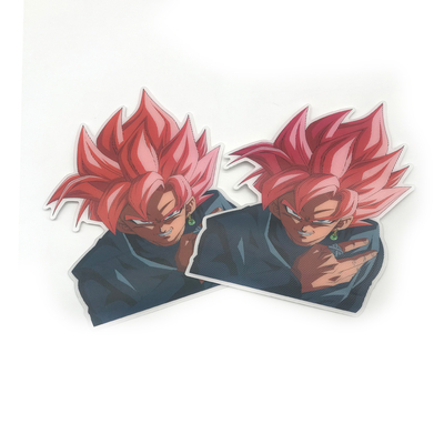 Hot Sale Auto Decals Custom Anime 3D Cambiamento Flip Motion effetto Stampa adesivo auto lenticolare