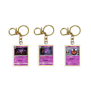 OEM cartone animato personalizzato chiaviere acrilico oro stampa foglio d'argento trasparente a caldo stampo chiaviere epossidiche con disegno