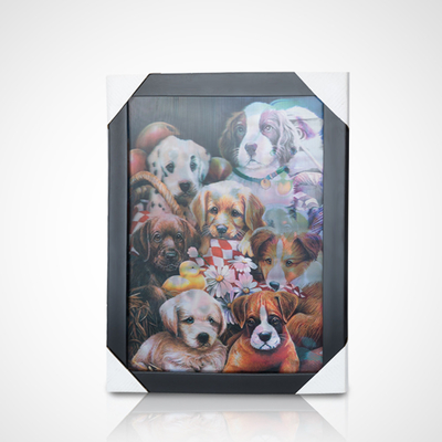 Cartellone 3D di pittura lenticolare PET 30*40cm 5D cartellone lenticolare tigri