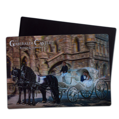 Regalo per il castello di riferimento Magneti 3D per promozioni