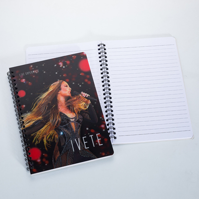Prodotti di carta e cartoneria personalizzati in formato A4/A5/A6 3D PP/PET Lenticular Printing Cover Sprial Binding Paper Exercise Notebook