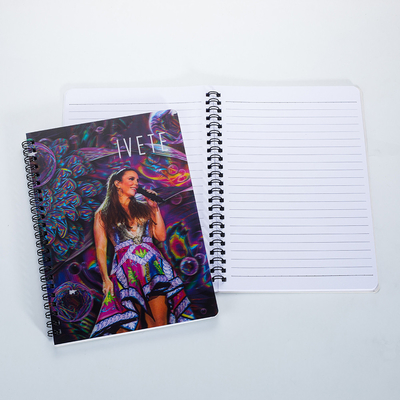Prodotti di carta e cartoneria personalizzati in formato A4/A5/A6 3D PP/PET Lenticular Printing Cover Sprial Binding Paper Exercise Notebook