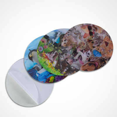 Adesivo per lenti lenticolari 3D / adesivo per stampa lenticolari / adesivo per animazione 3D personalizzato