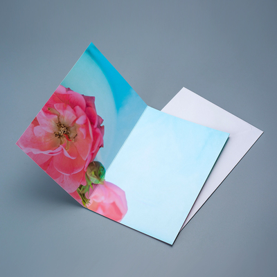 Fabbrica di carte regalo di alta qualità all'ingrosso Stampa 3D su misura con effetto movimento Carta lenticolare