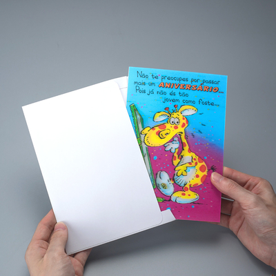 Cartoline 3D personalizzate Cartoline postali lenticolari Cartoline animate di invito