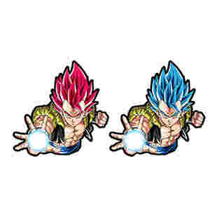 Ingrosso Dragon Ball Design Acque resistenti 3D Anime Adesivi Cambiando Flip Decals Adesivi Lenticolari Auto Adesivi Anime