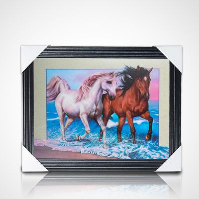 Hot Sell High Definition Promozione Regalo 3D Lenticolare Anime Giapponese Poster Con Cornice