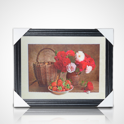 Hot Sell High Definition Promozione Regalo 3D Lenticolare Anime Giapponese Poster Con Cornice