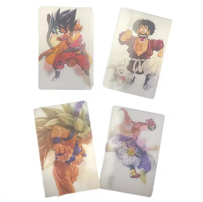Immagini personalizzate 2 Flip Funny Lenticolare 3D Picture Business Card Lenticolare 3D Card