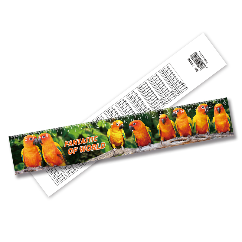 Ingrosso 3D Lenticular Printing Plastic Ruler Lenticular Printing Ruler Accetta Disegno di taglia personalizzata