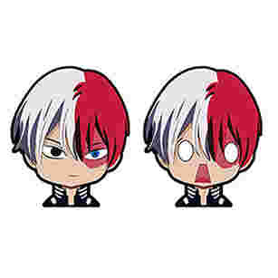 Etichetta del logo di stampa personalizzata PVC Anime Auto Adesivo Anime Motion Card Adesivo Acque resistenti 3D Anime Adesivi