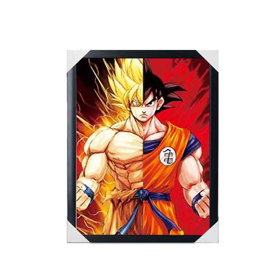 Comic giapponese Dragon Ball One Piece Demon Slayer Bleach Stampa 3D Anime Immagini appese Decorazione murale Scroll Poster
