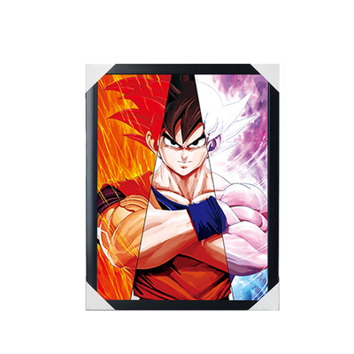 Hot Sale Anime Dragon Ball 3D Leniculare Foglio olografico Lenticolare Anime Poster 3D Picture For Wall