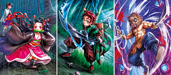 Custom Luffy PET 3D Lenticular Poster Demon Slayer Jujutsu Kaisen Anime Sticker e Lenticular Chainsaw Man Anime Poster